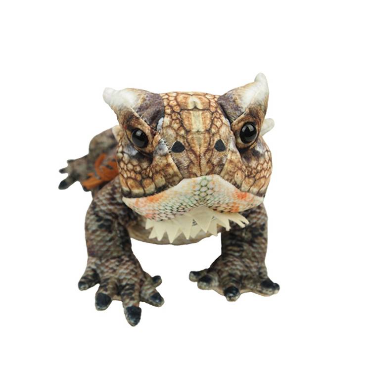 Horned Lizard Plush Toy