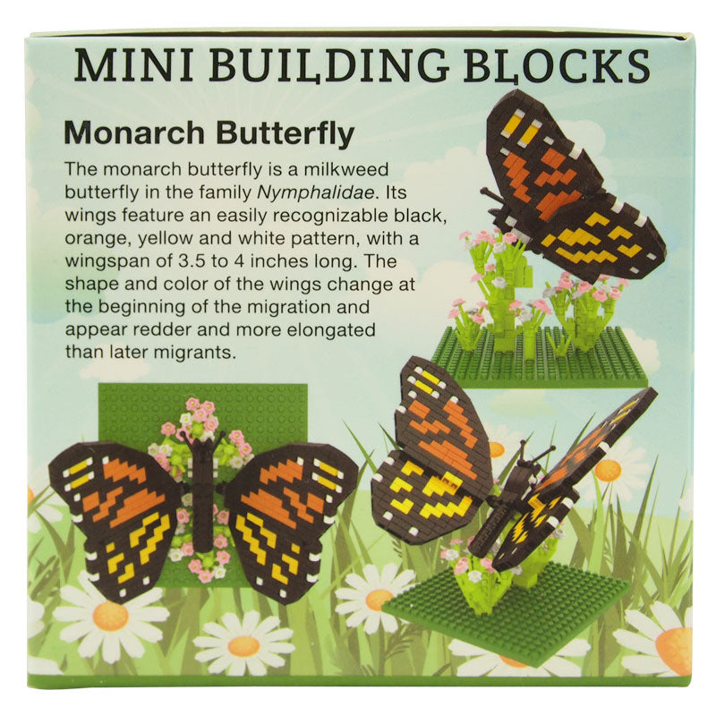 Monarch Butterfly Mini Block Set