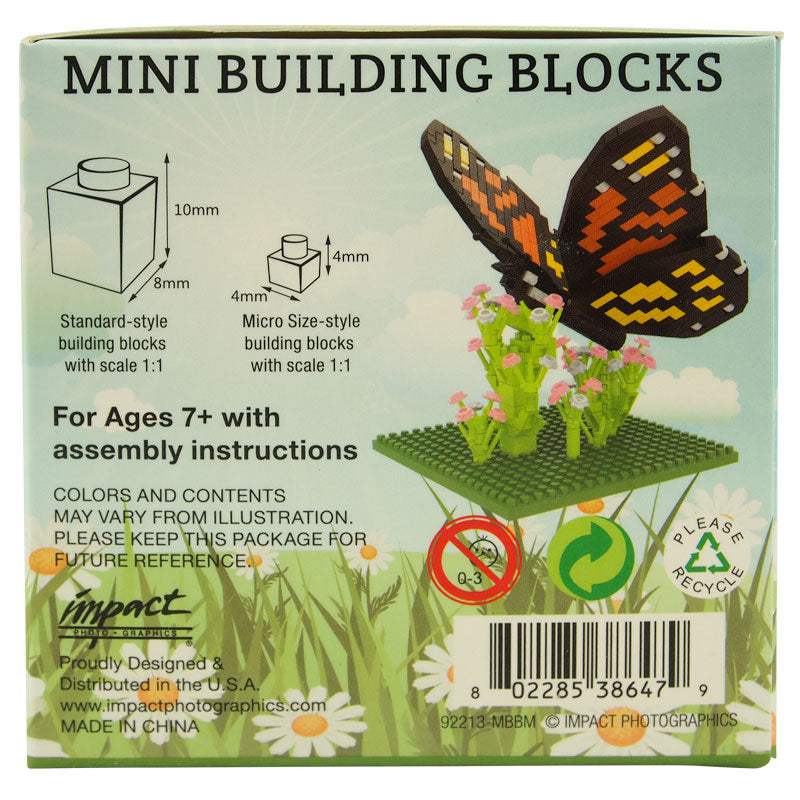 Monarch Butterfly Mini Block Set