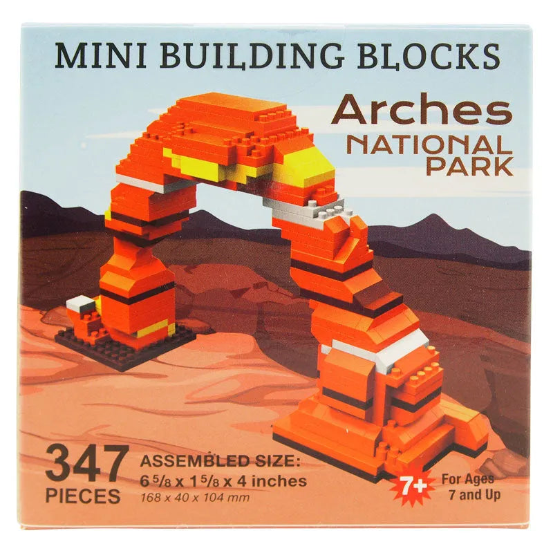 Arches National Park Delicate Arch Mini Block Set Box Front Cover