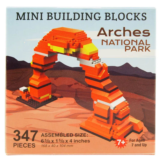 Arches National Park Delicate Arch Mini Block Set Box Front Cover