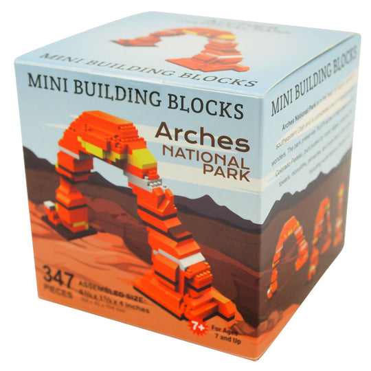 Arches National Park Delicate Arch Mini Block Set