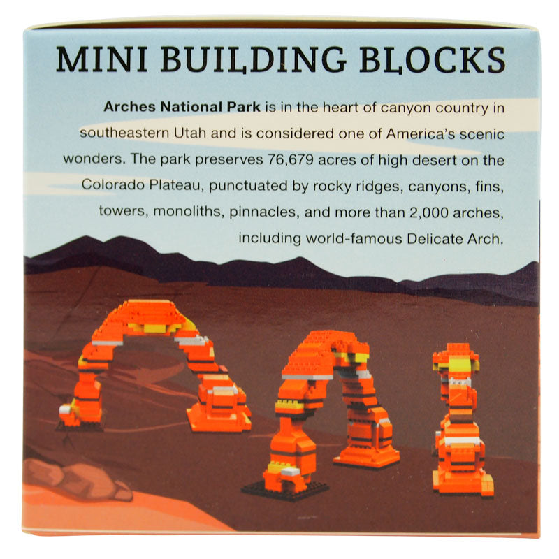 Arches National Park Delicate Arch Mini Block Set