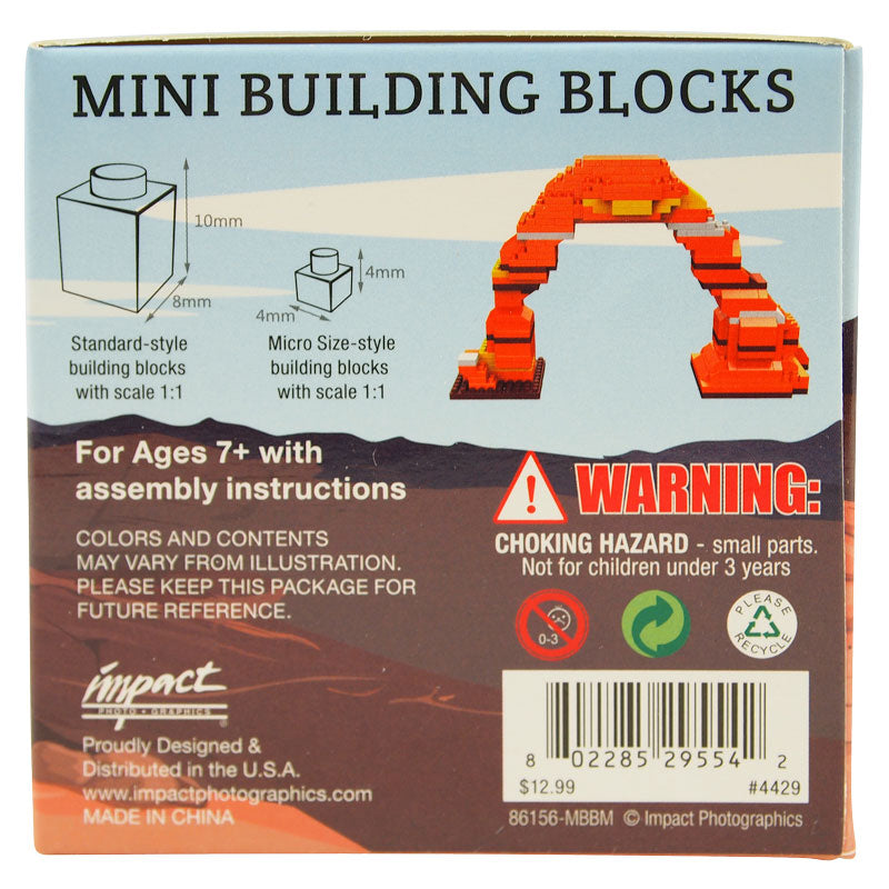 Arches National Park Delicate Arch Mini Block Set