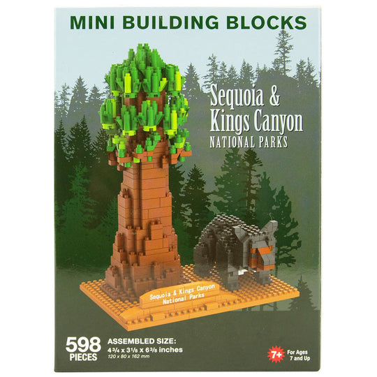 Sequoia and Kings Canyon National Park Bear Mini Block Set