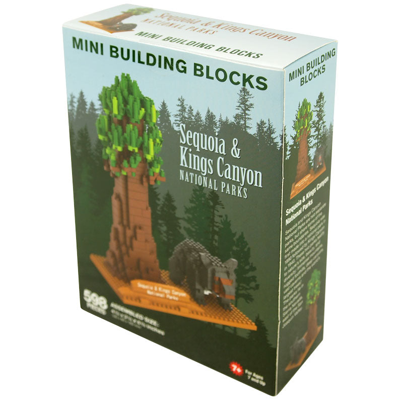 Sequoia and Kings Canyon National Park Bear Mini Block Set