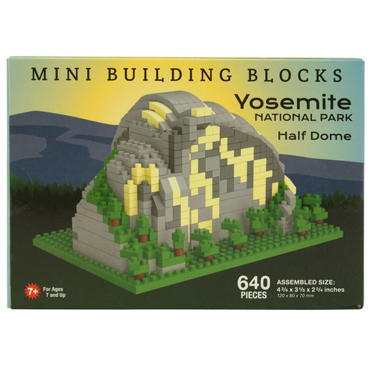 Yosemite National Park Half Dome Mini Block Set