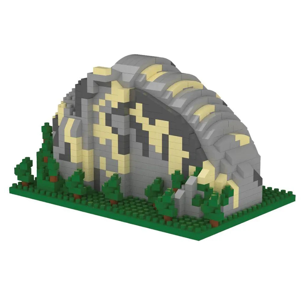 Yosemite National Park Half Dome Mini Block Set