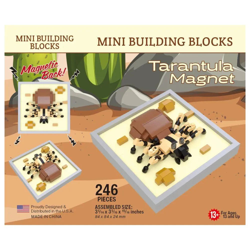 Tarantula Mini Block Magnet Set