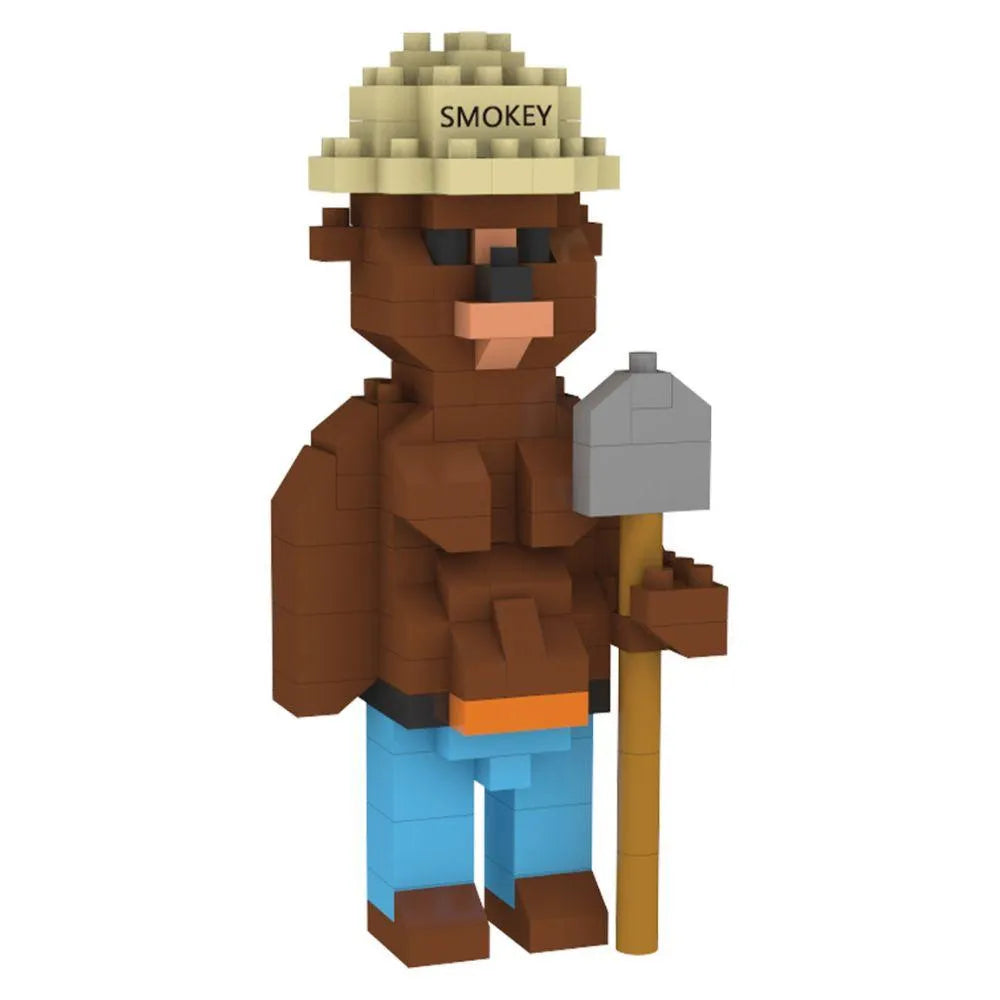 Smokey Bear Mini Block Magnet