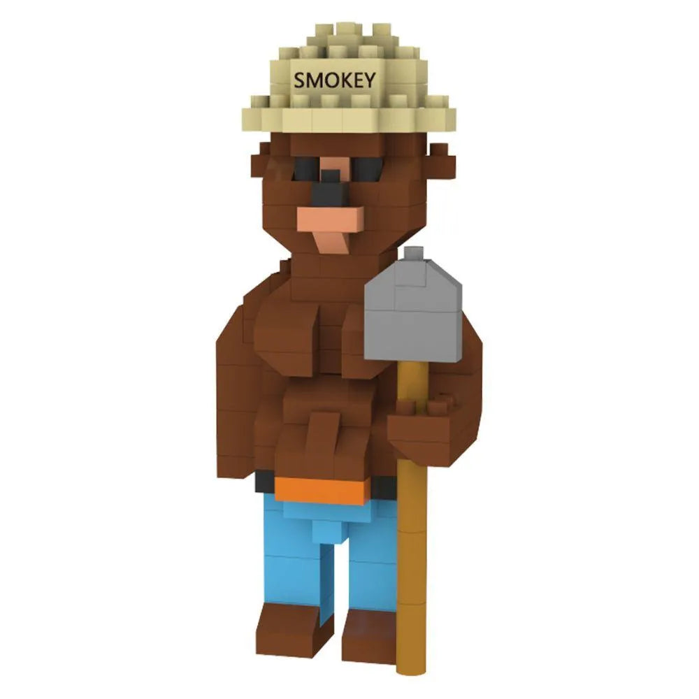 Smokey Bear Mini Block Magnet