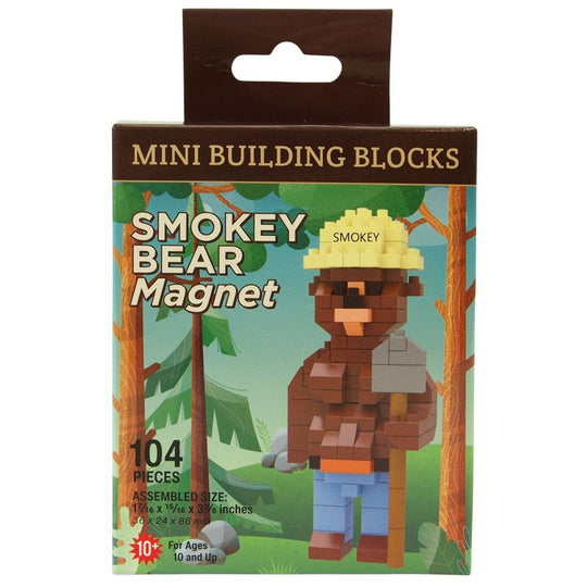 Smokey Bear Mini Block Magnet