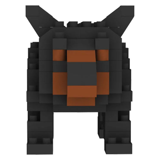 Black Bear Mini Block Magnet