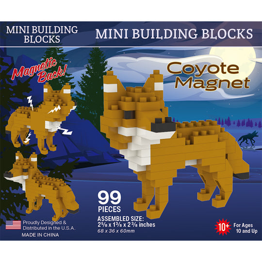 Coyote Mini Block Magnet