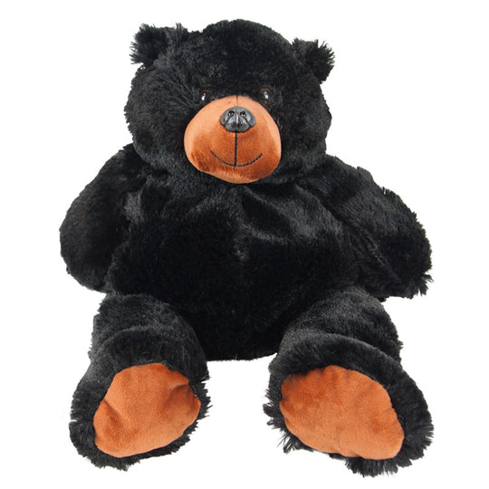 Black Bear Plush Backpack