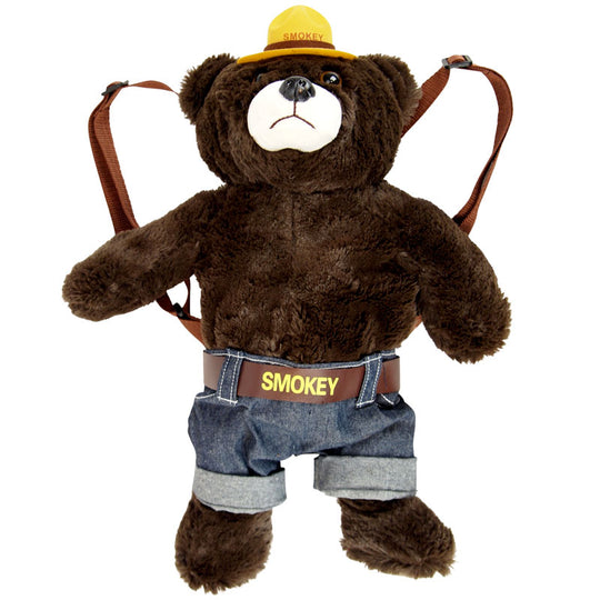 Smokey Bear Plush Backpack