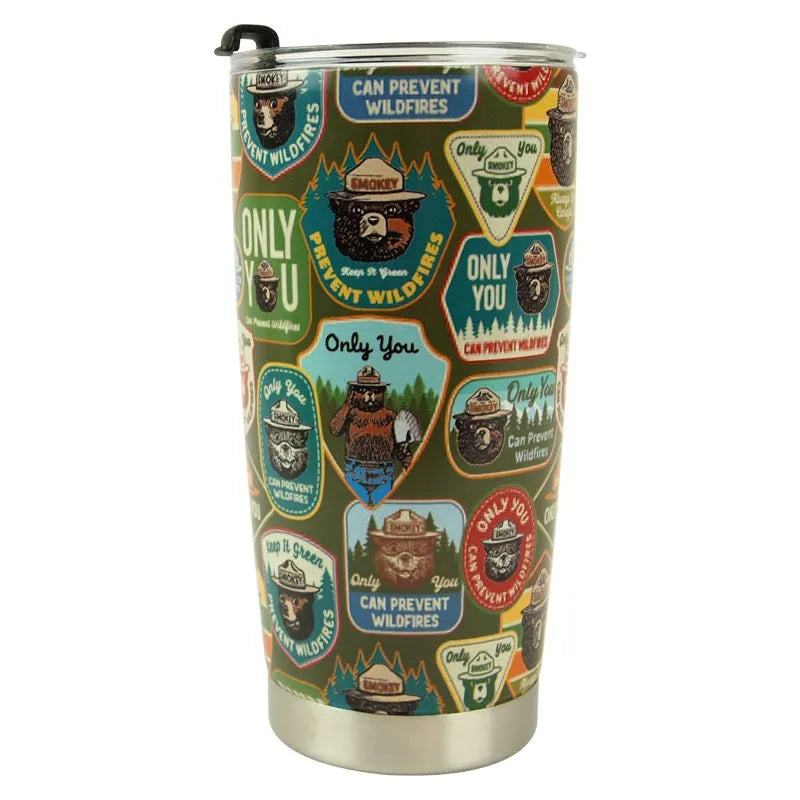 Smokey Bear Insulated Tumbler - WNP | National Park Store