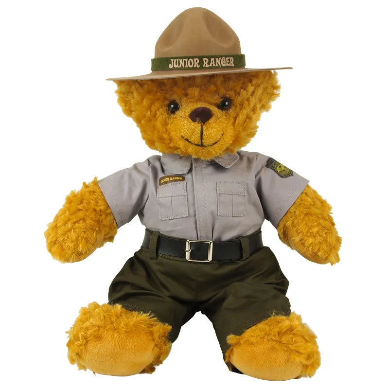 Junior Ranger Bear Plush Toy front view