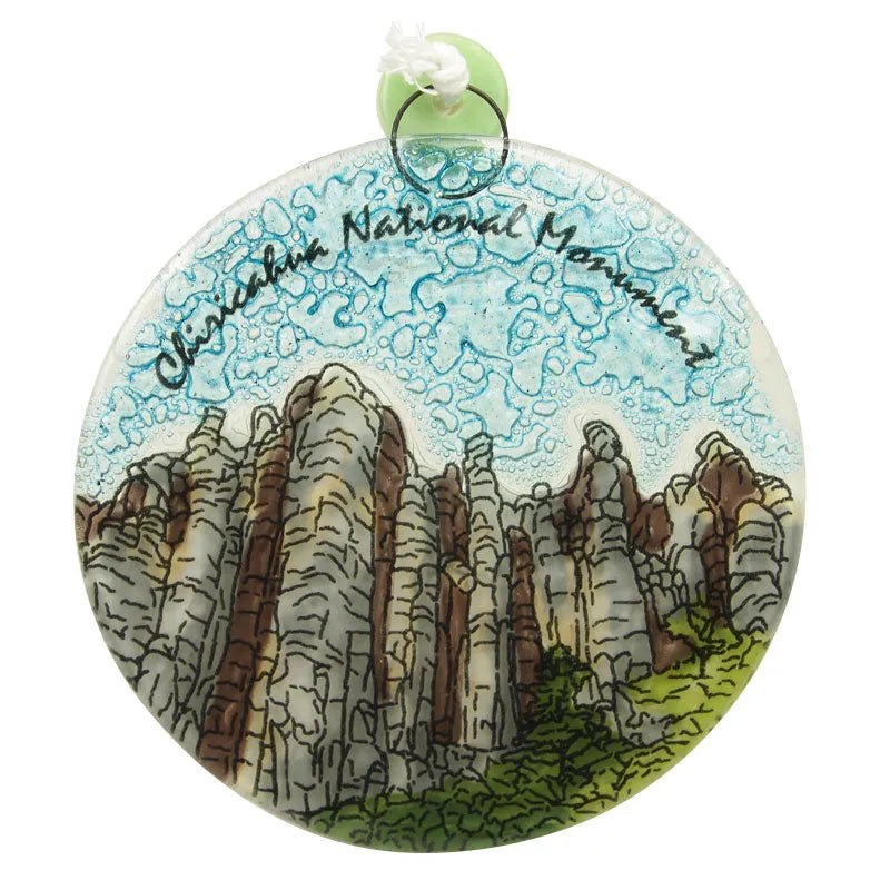 Chiricahua National Monument Recycled Glass Ornament