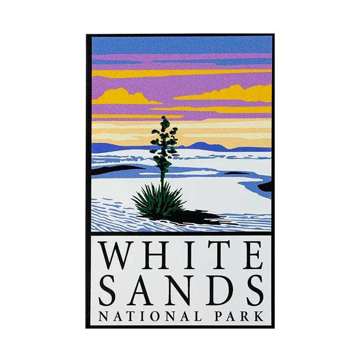 White Sands National Park Sticker - Logo