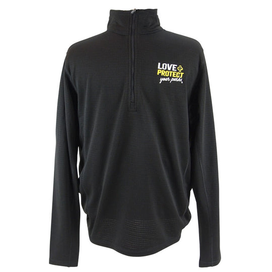 Love + Protect Your Parks® 1/4 Zip Men's Performance Fleece