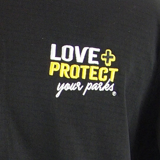 Love + Protect Your Parks® 1/4 Zip Men's Performance Fleece