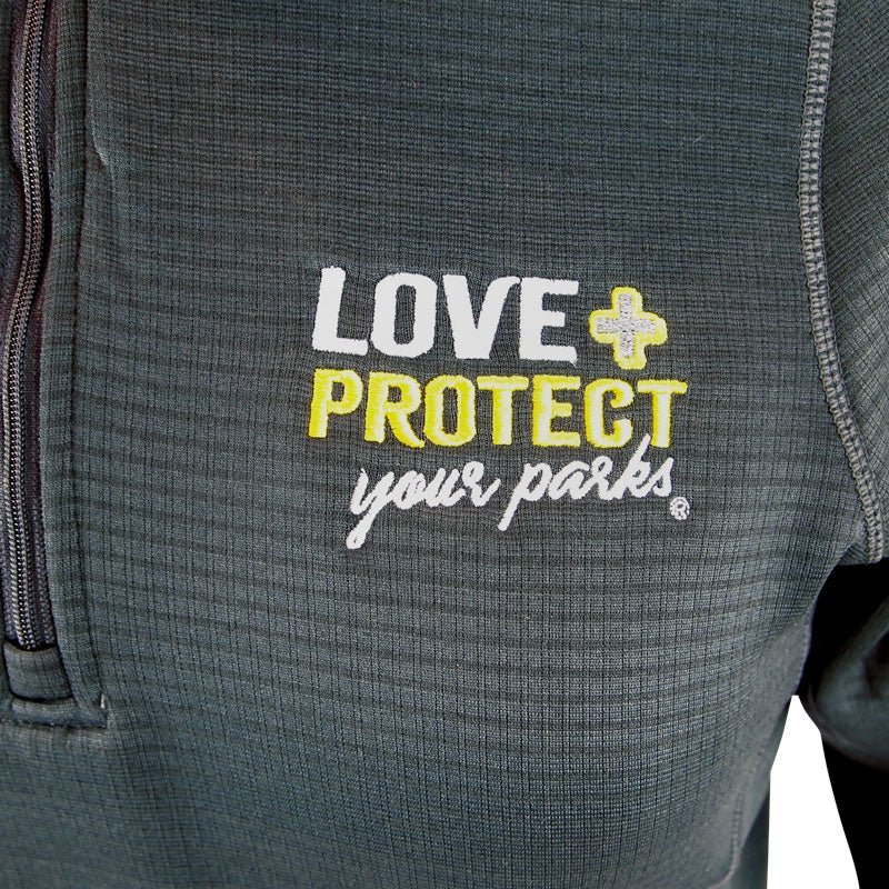 Love + Protect Your Parks® 1/4 Zip Ladies Performance Fleece