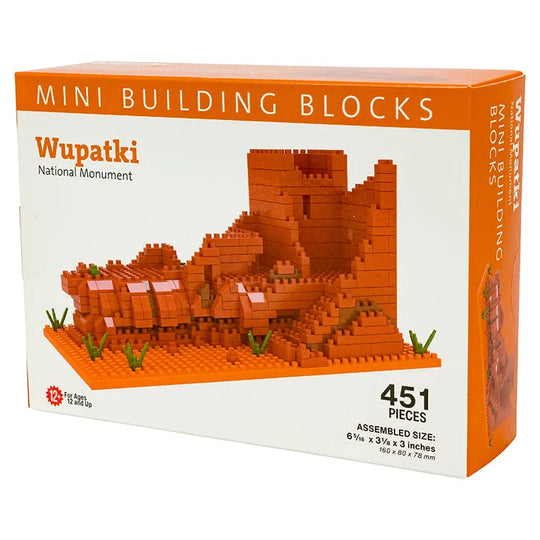 Wupatki National Monument Mini Block Set Box Facing Right