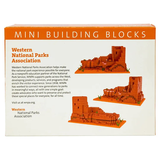 Wupatki National Monument Mini Block Set Box Back