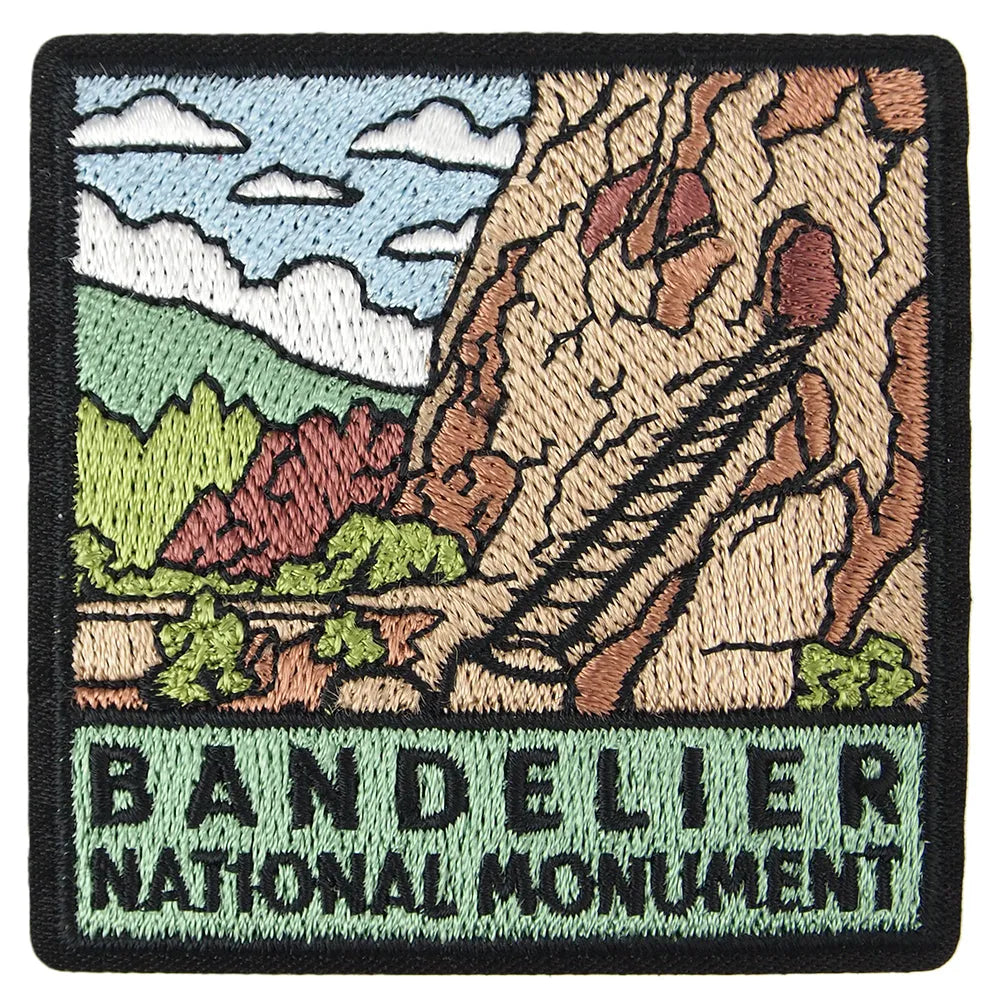 Bandelier National Monument Patch - Cavate and Ladder