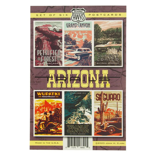 Arizona Trails Postcard Set Front Cover