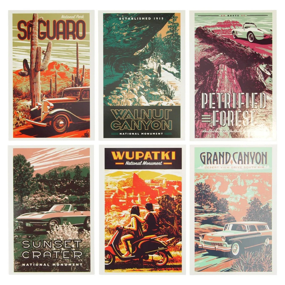 Arizona Trails Postcard Set of 6