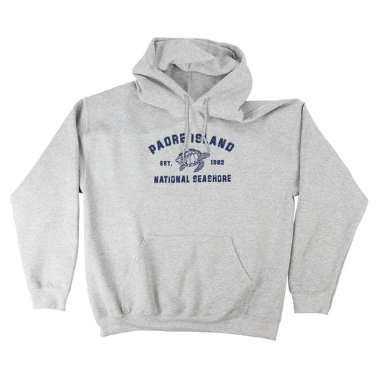 Padre Island National Seashore Fleece Hoodie - Collegiate front view