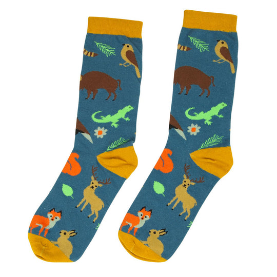 North American Wildlife Socks