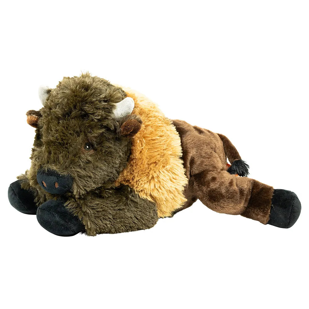 Bison mini plush toy made from 100% recycled materials WNP