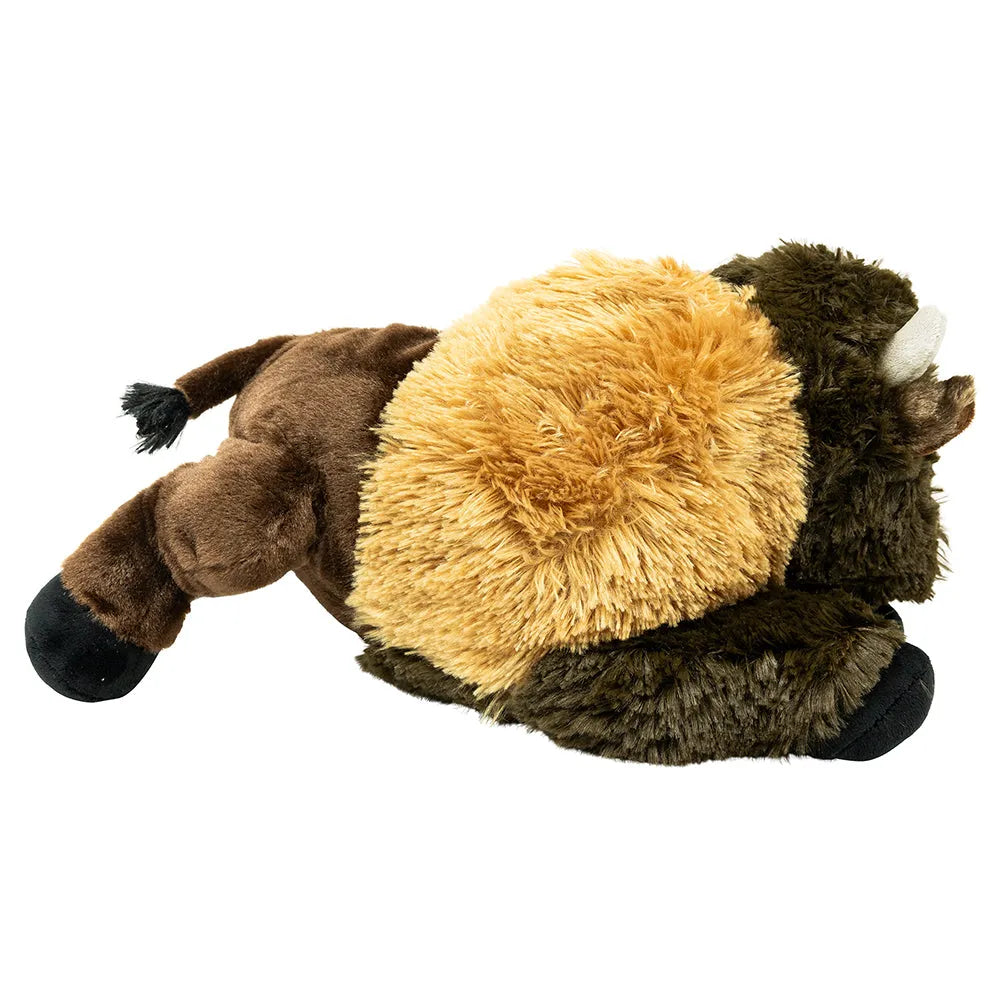 Bison Mini Plush Toy Back View