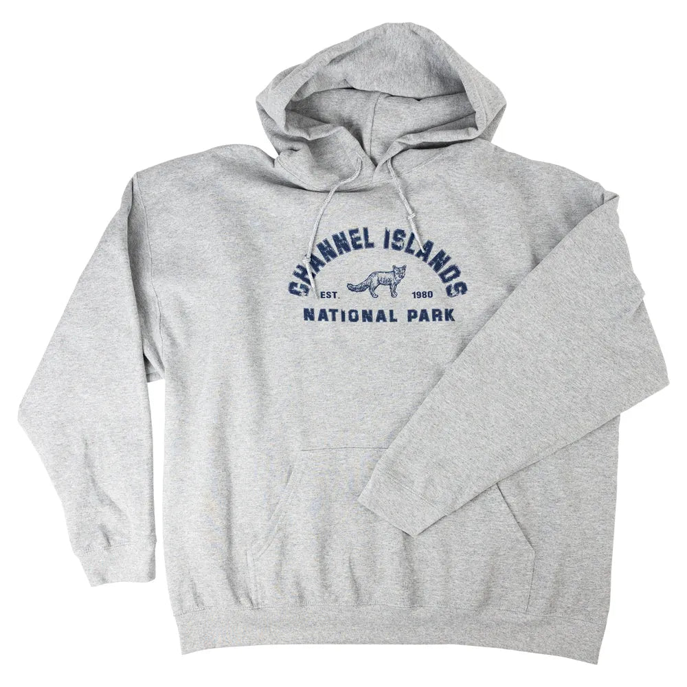 Channel Islands hoodie with one arm folded over front