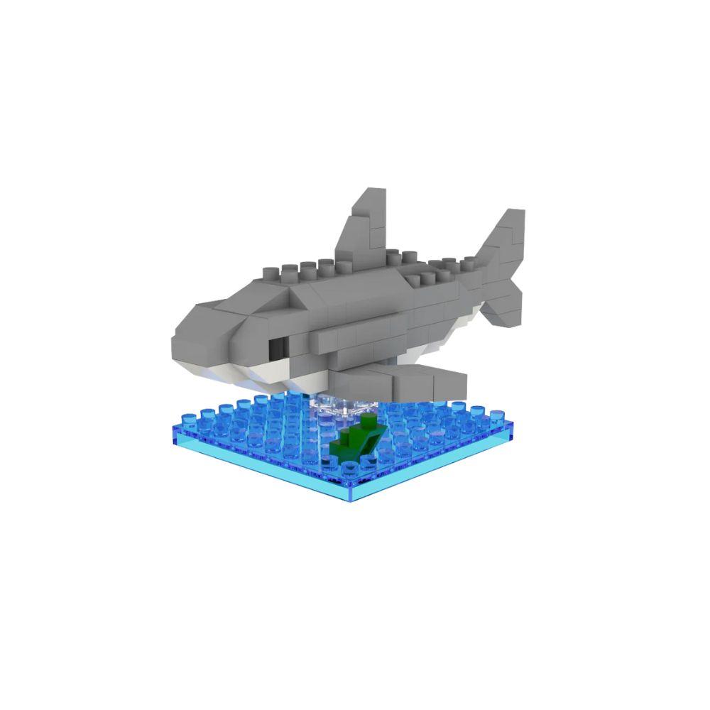 Marine Life Mystery Mini Block Set Option 10- Shark