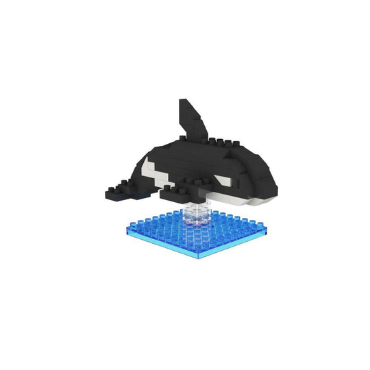 Marine Life Mystery Mini Block Set Option 4 - Orca