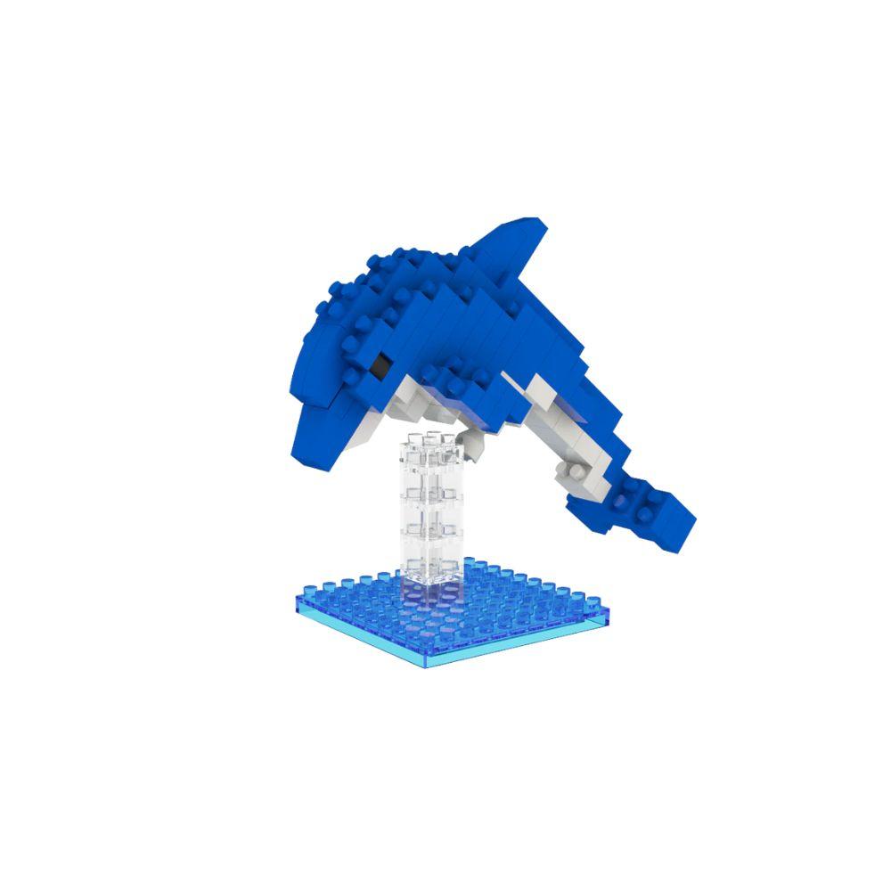 Marine Life Mystery Mini Block Set Option 5 - Dolphin