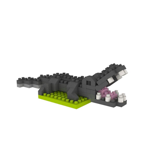 Marine Life Mystery Mini Block Set Option 6 - American Alligator 
