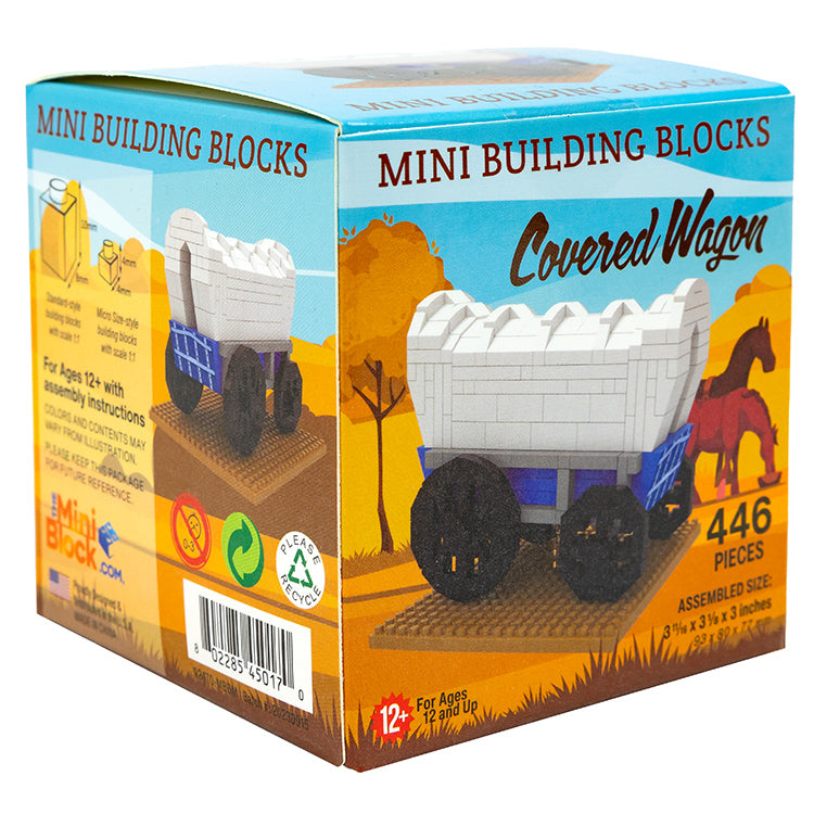 Covered Wagon Mini Block Set