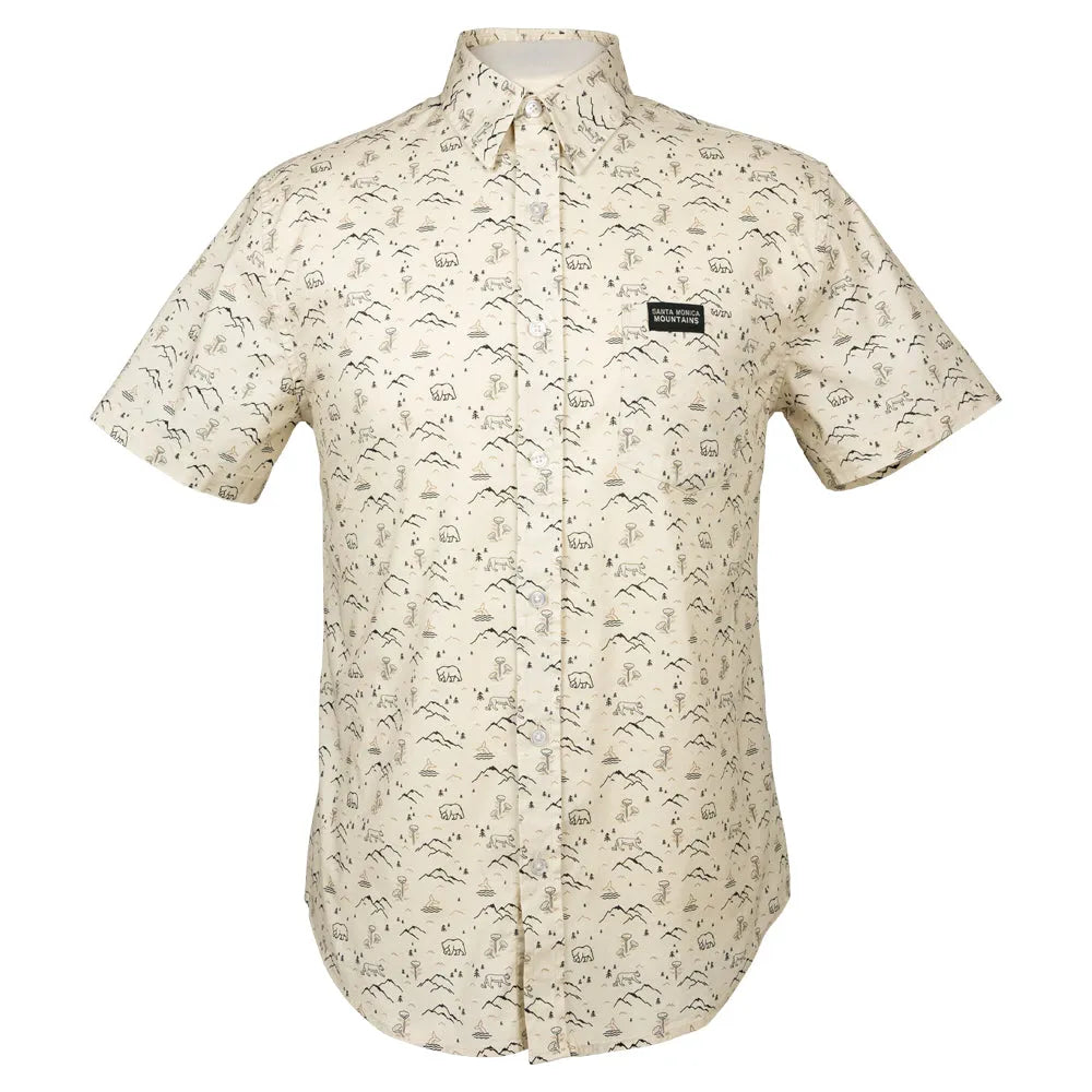 Santa Monica Mountains National Recreation Area Camp Shirt front view