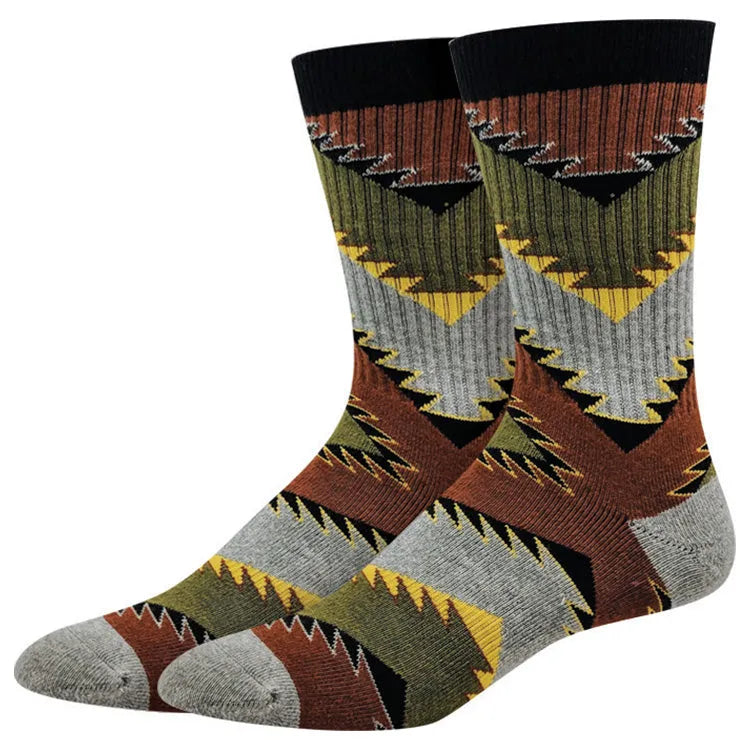 Navajo Knit Socks