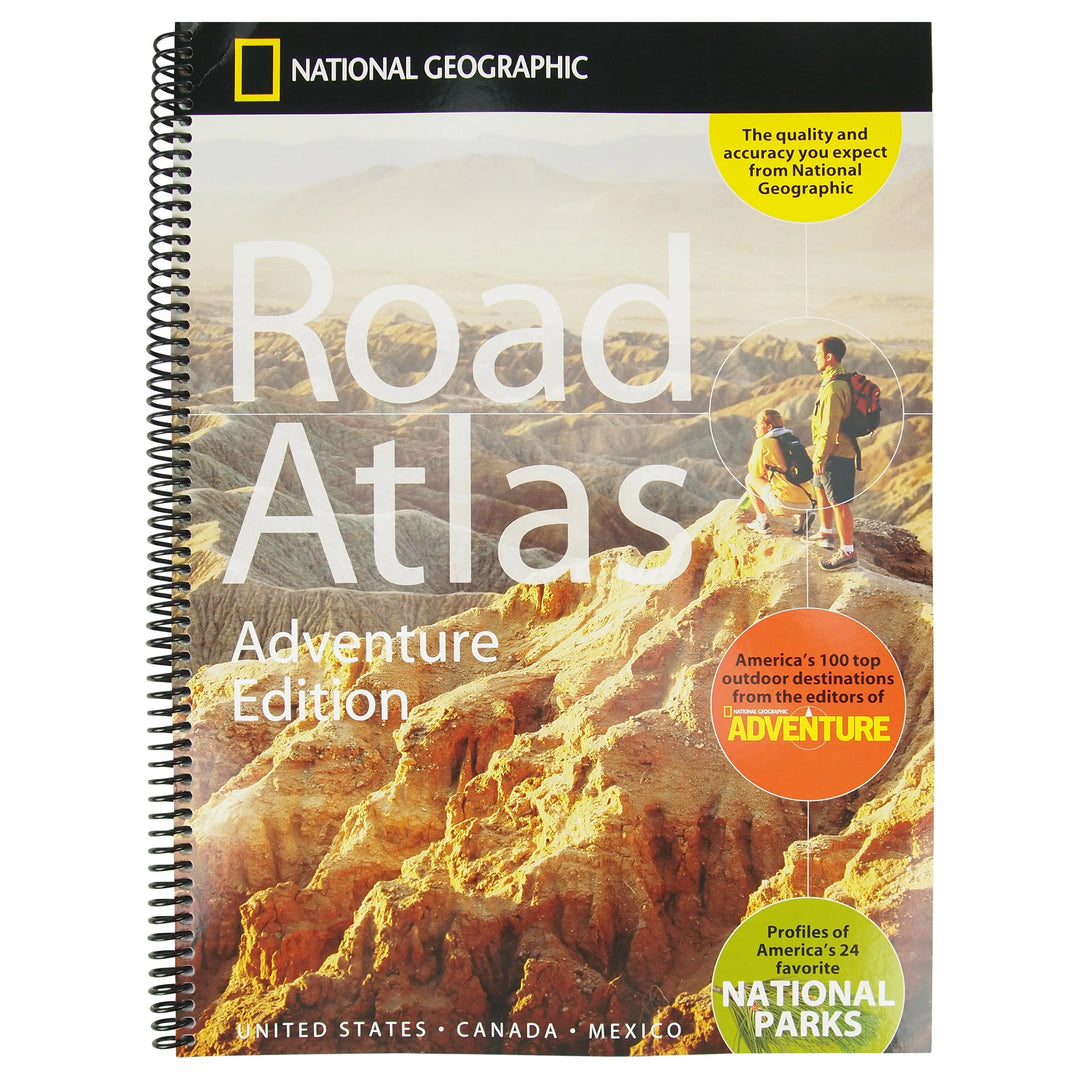 Road Atlas: Adventure Edition from National Geographic front cover