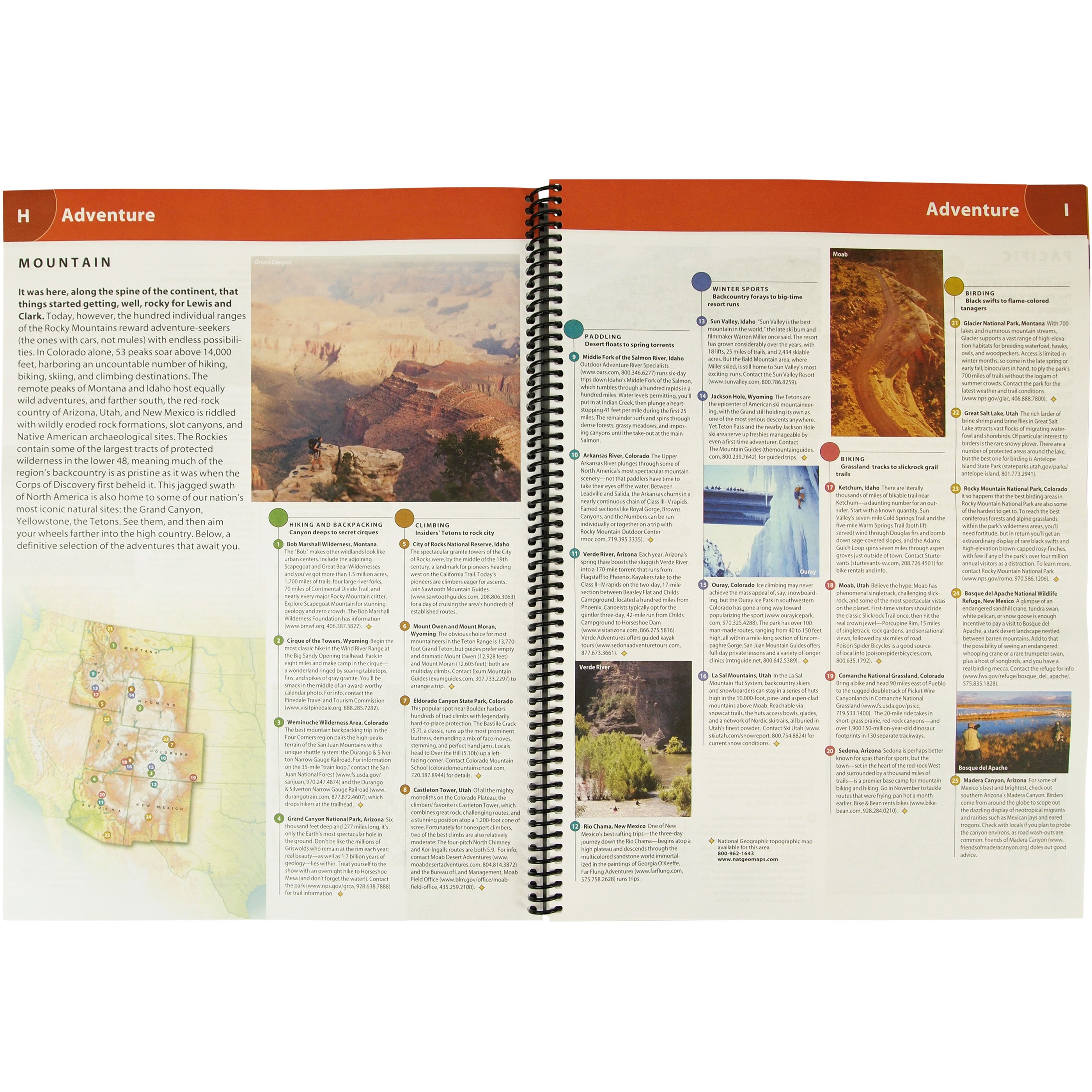 National Geographic Road Atlas: Adventure Edition Maps