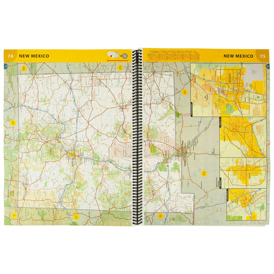 Road Atlas: Adventure Edition from National Geographic maps of New Mexico