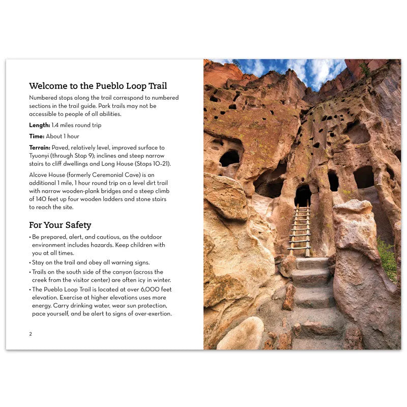 Bandelier National Monument Pueblo Loop Trail Guide Interior Pages 1