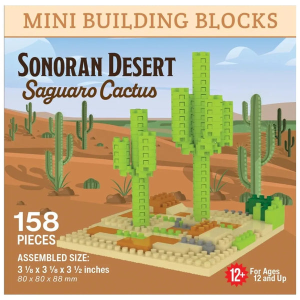 Saguaro Cactus Mini Block Set - WNP