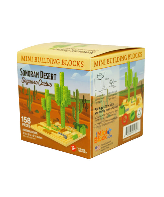 Saguaro Cactus Mini Block Set